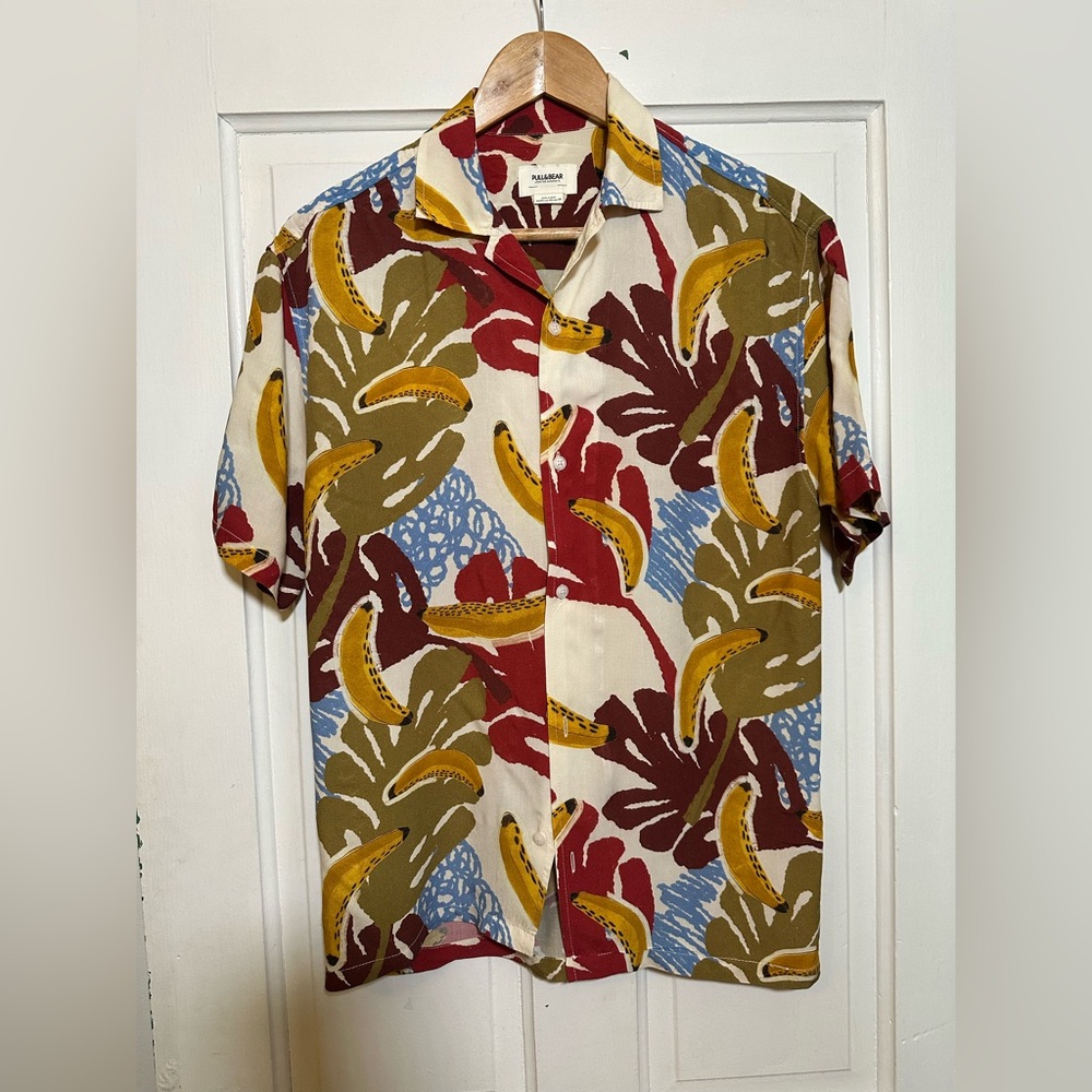 Pull&Bear Tropical Summer Shirt